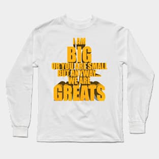 Big Long Sleeve T-Shirt